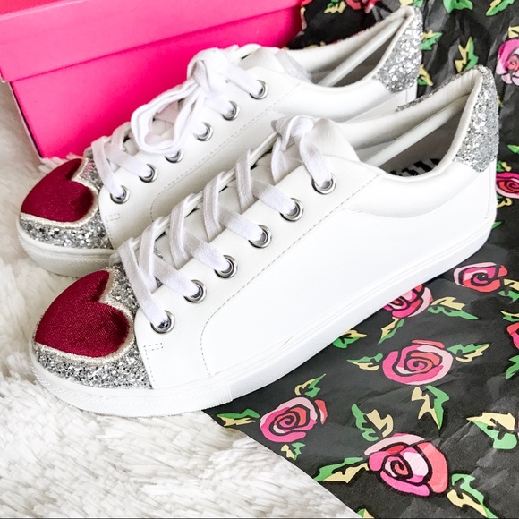 Betsey Johnson Other - 💜 NWT Betsey Johnson Girls White Blair Sneakers